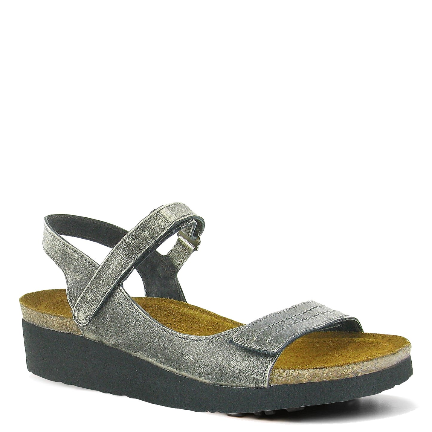 Peltz Shoes  Women's Naot Madison Sandal METAL 4454-195