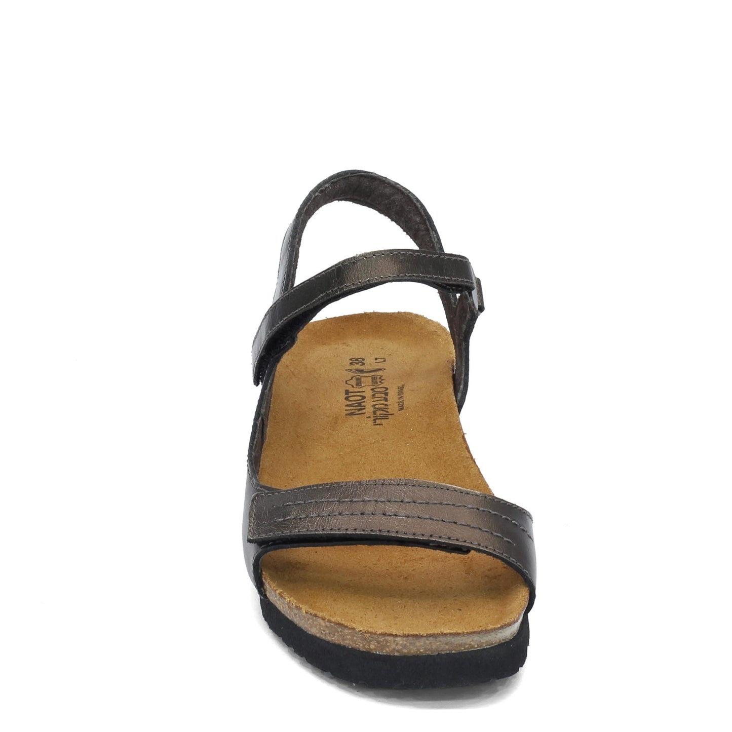 Peltz Shoes  Women's Naot Madison Sandal METAL 4454-195
