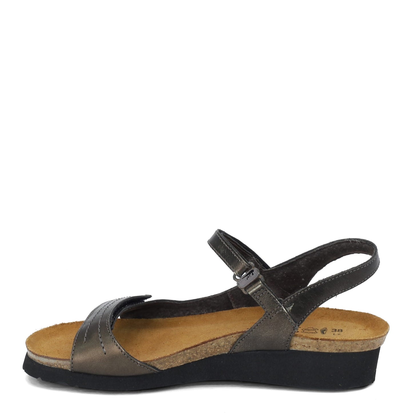 Peltz Shoes  Women's Naot Madison Sandal METAL 4454-195