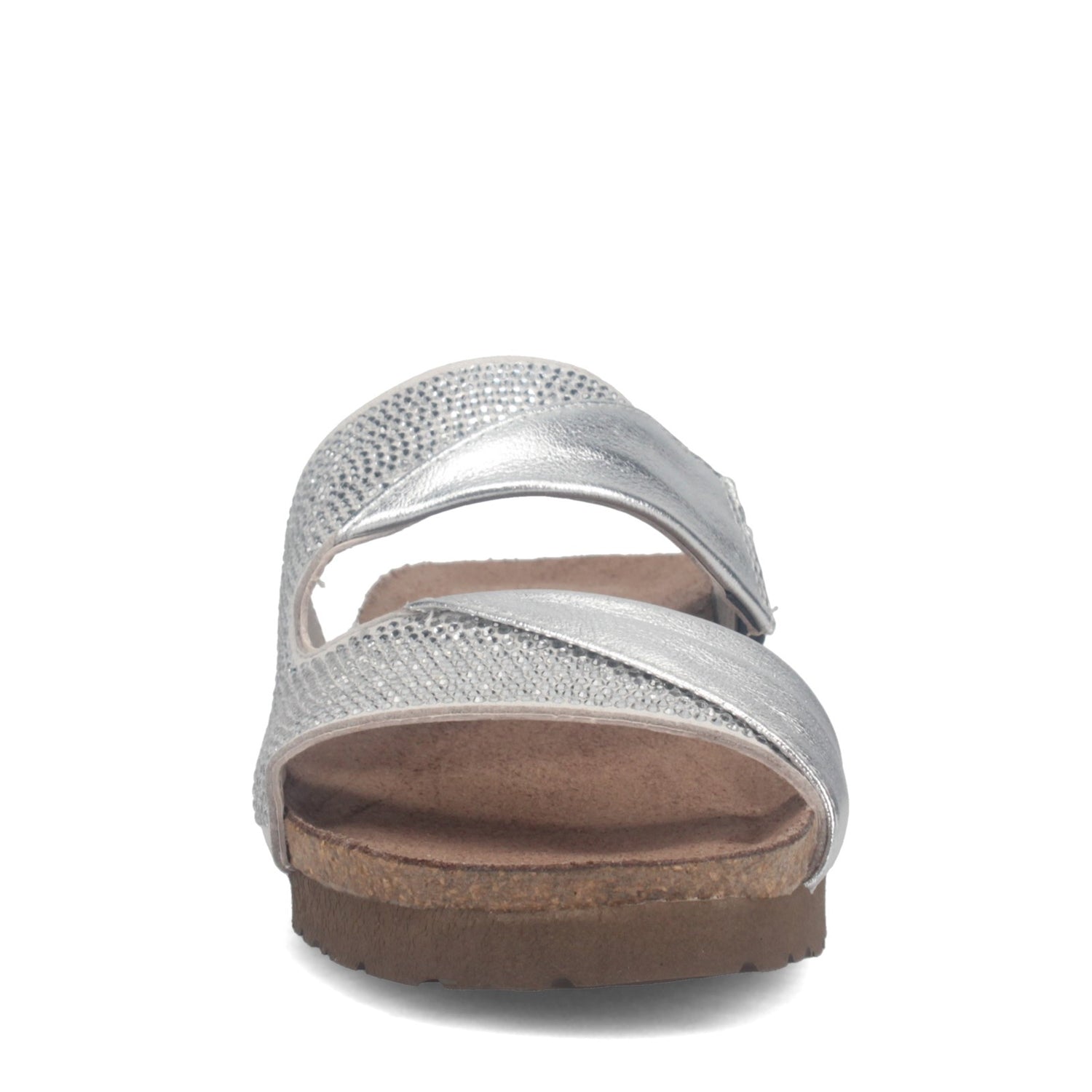 Peltz Shoes  Women's Naot Mila Sandal GREY SILVER 4461-NTJ