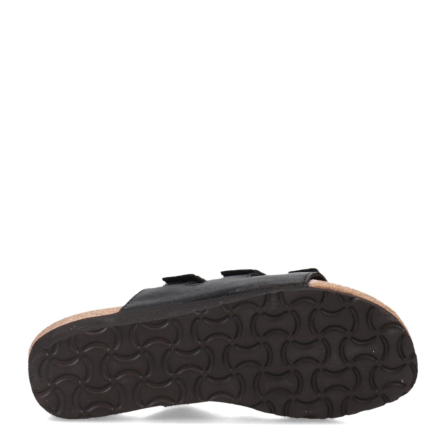 Peltz Shoes  Women's Naot Madelyn Sandal BLACK SILVER 4468-NPD