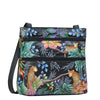 Peltz Shoes  Anuschka Small Travel Companion JUNGLE QUEEN 447-JQN