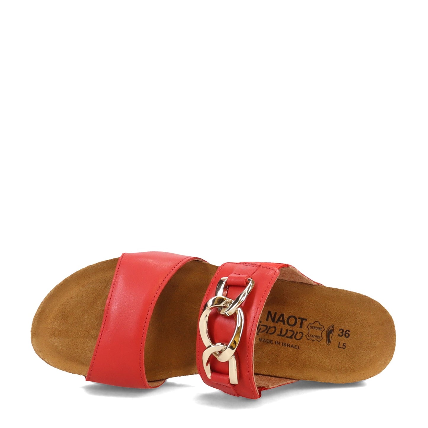 Peltz Shoes  Women's Naot Victoria Sandal Kiss Red 4470-C60