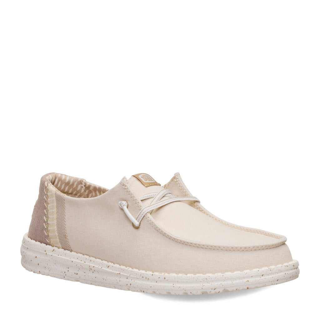 Women's Hey Dude Wendy Slip-On BRUSHED LINEN TAN 44709-265