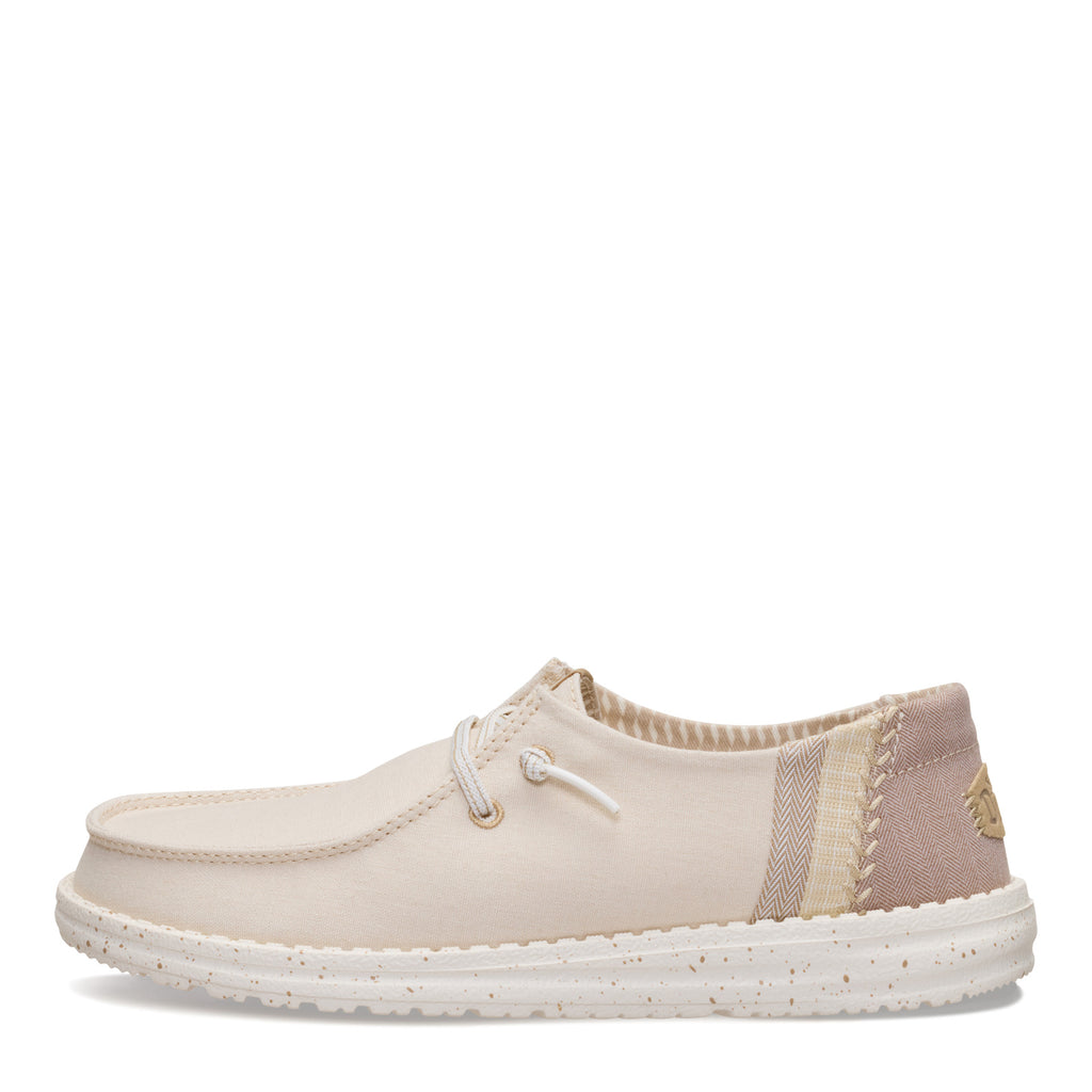 Women's Hey Dude Wendy Slip-On BRUSHED LINEN TAN 44709-265