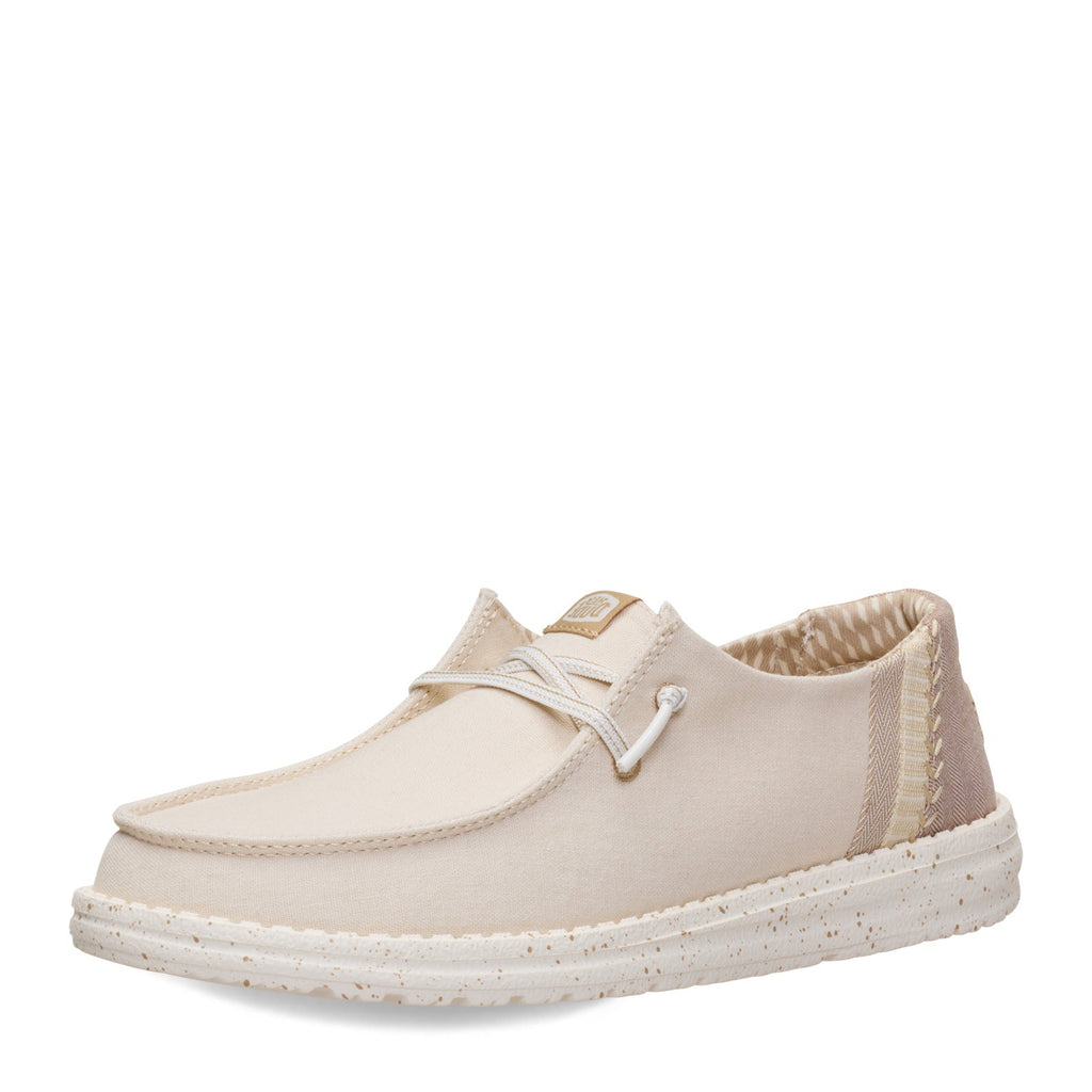 Women's Hey Dude Wendy Slip-On BRUSHED LINEN TAN 44709-265