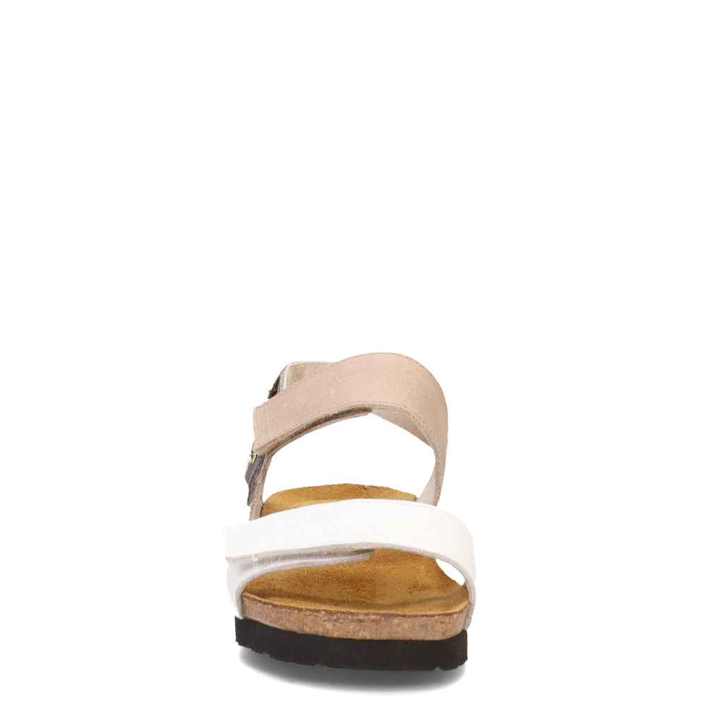 Women's Naot Eliana Sandal White/Khaki/Foggy Gray 4473-WHG