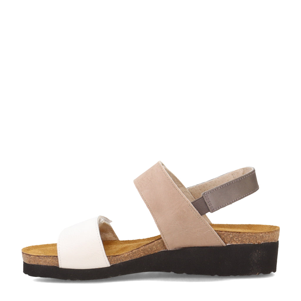 Women's Naot Eliana Sandal White/Khaki/Foggy Gray 4473-WHG