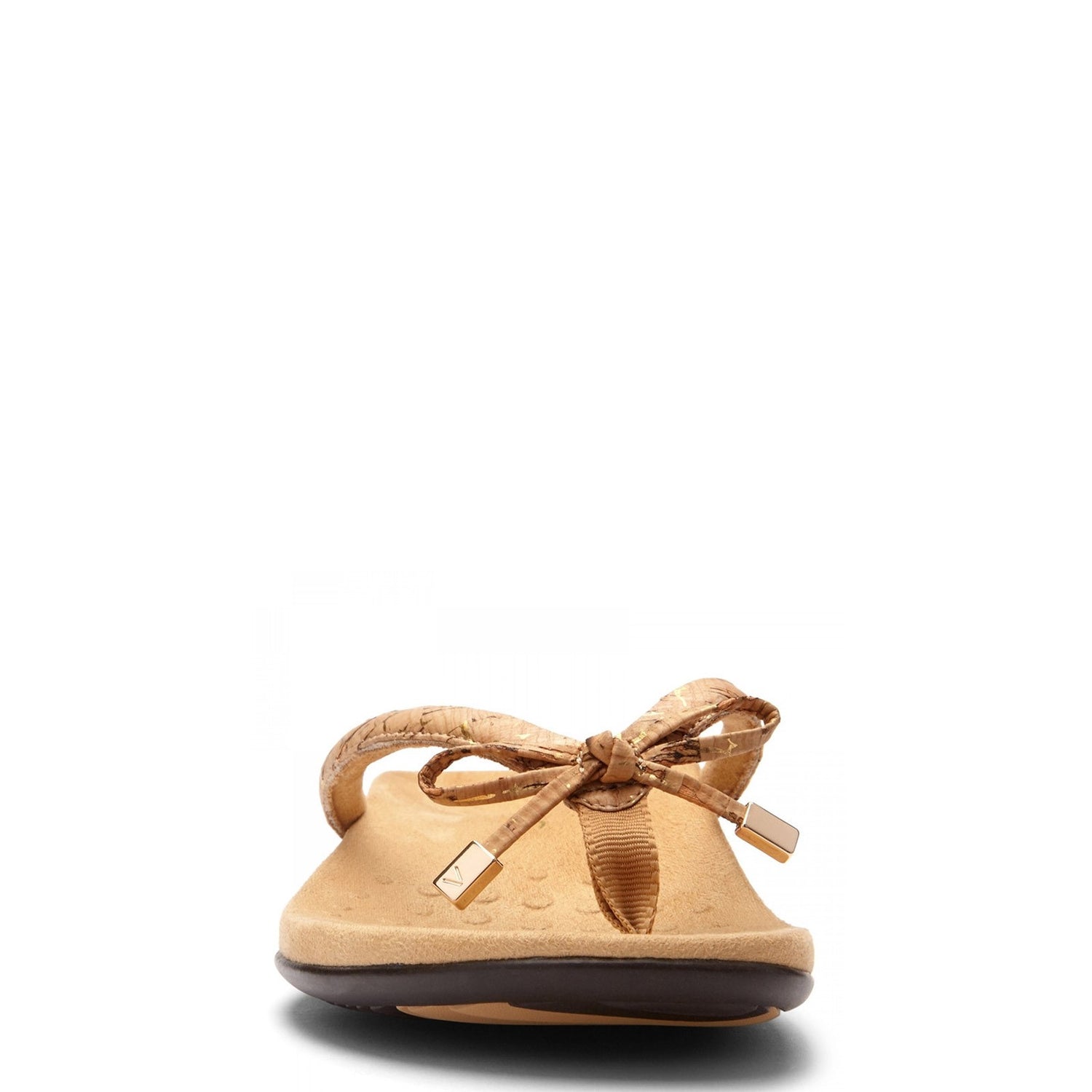 Peltz Shoes  Women's Vionic Bella II Sandal CORK GOLD 44BELLAII GLDCR