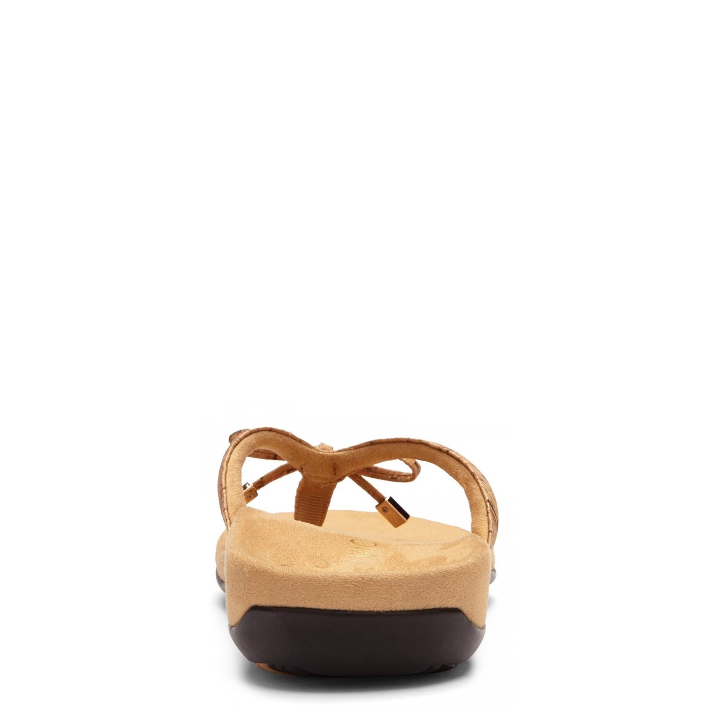 Peltz Shoes  Women's Vionic Bella II Sandal CORK GOLD 44BELLAII GLDCR