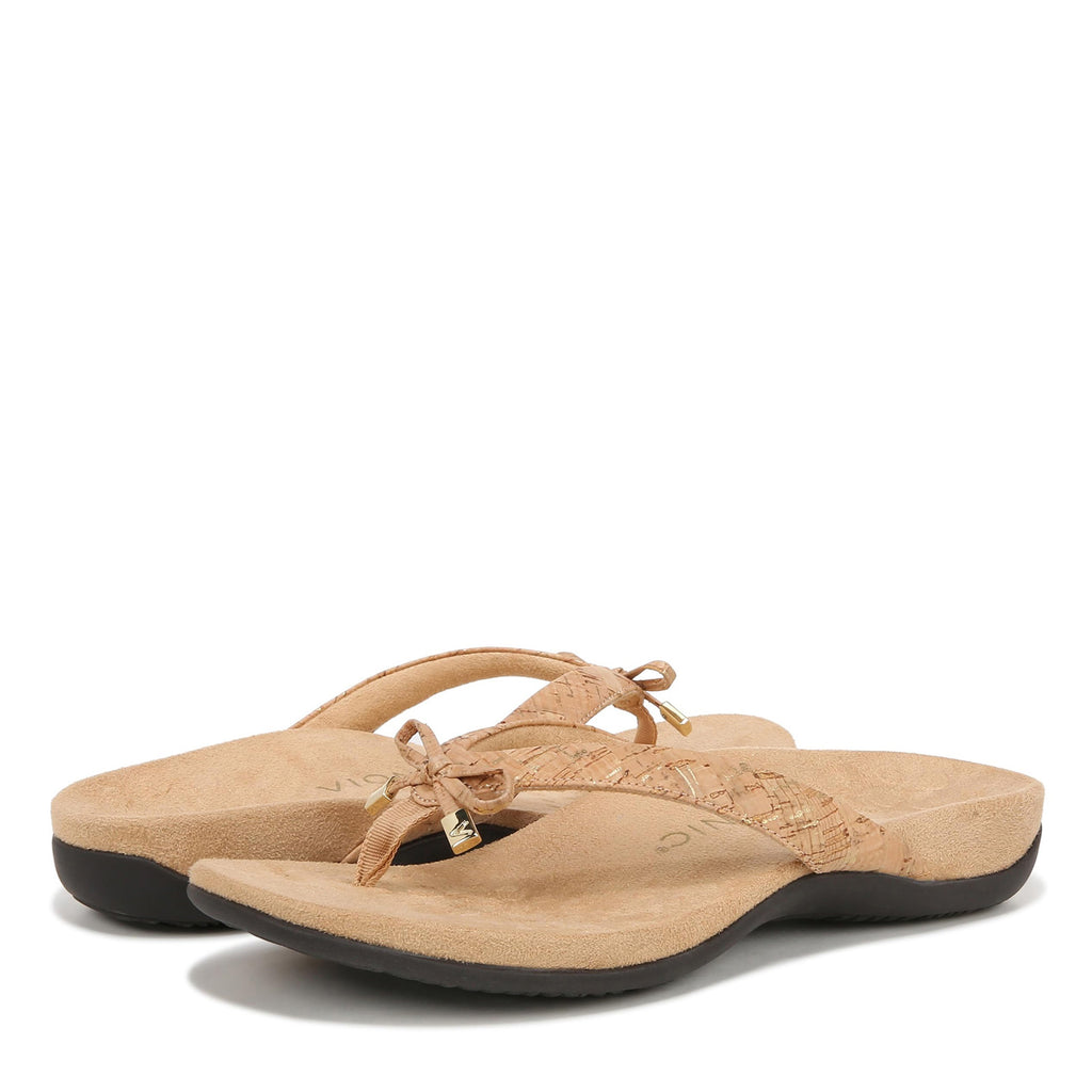 Women's Vionic Bella II Sandal CORK GOLD 44BELLAII GLDCR