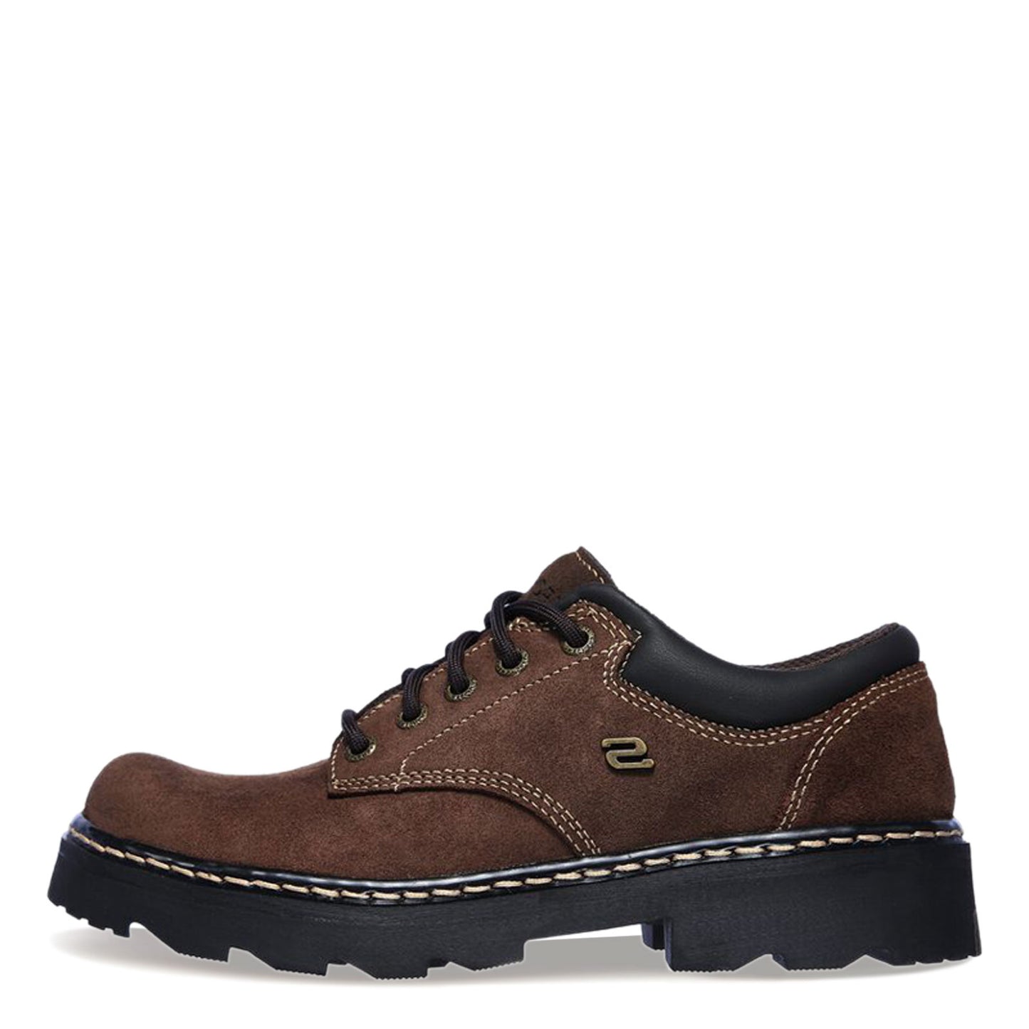 Peltz Shoes  Women's Skechers Parties Mate Oxford BROWN 45120-CHSD