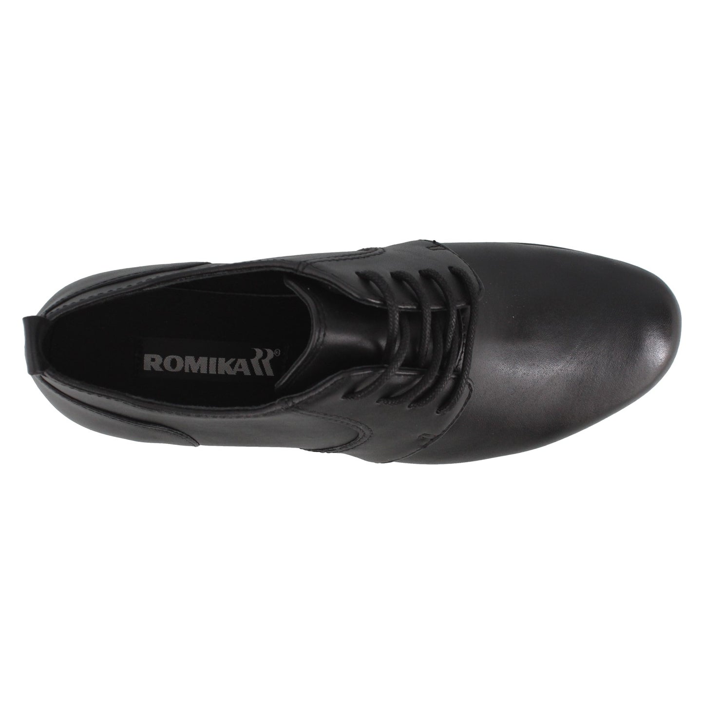 Peltz Shoes  Women's Romika Banja 22 Oxford BLACK 45222-90100