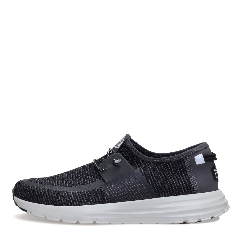Men's Hey Dude Sirocco Stretch Sox Sneaker BLACK MULTI 45420-0C4