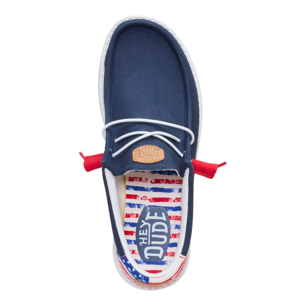 Men's Hey Dude, Wally Americana Slip-On