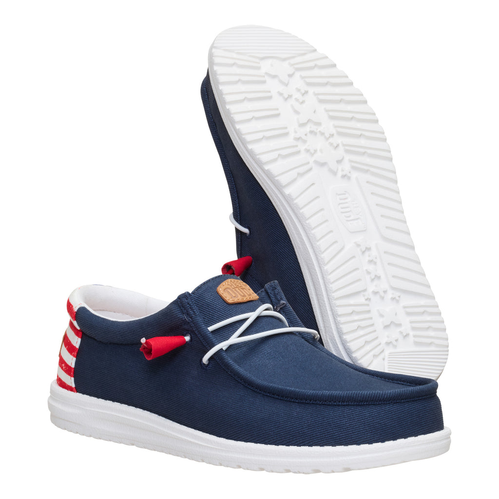 Men's Hey Dude, Wally Americana Slip-On