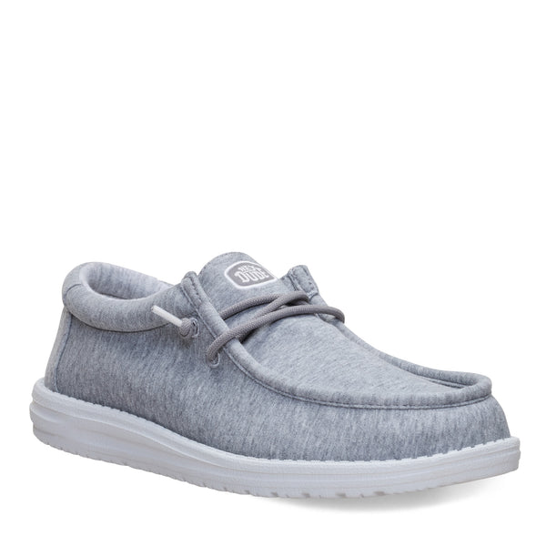 ローレンサイ Marlowe and Waking ED400 Men's Hey Dude, Wally Stretch Slip-On — Peltz Shoes