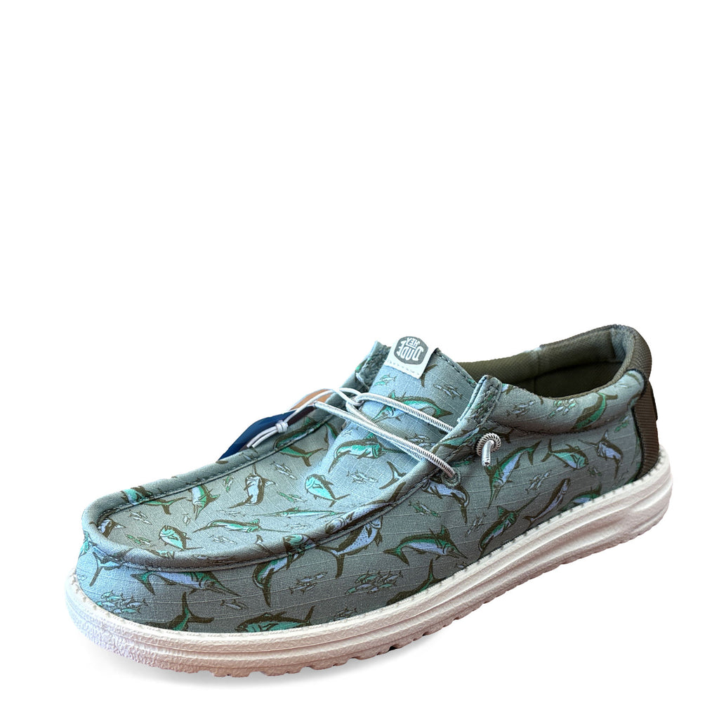 Men's Hey Dude, Wally Saltwater Fish Slip-On