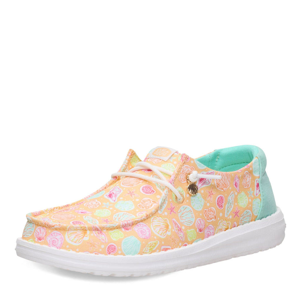 Women's Hey Dude Wendy Slip-On PEACH SEASHELLS 45691-85X