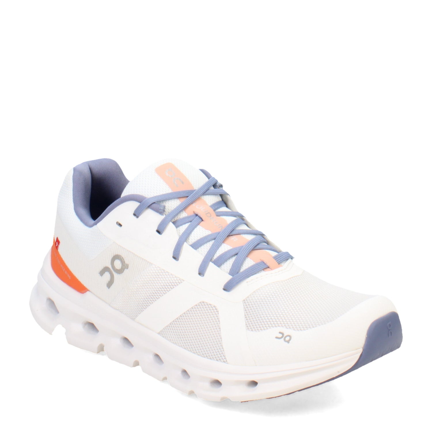 Peltz Shoes  Men's ON Running CloudRunner Running Shoe UNDYED-WHITE/FLAME 46.98199