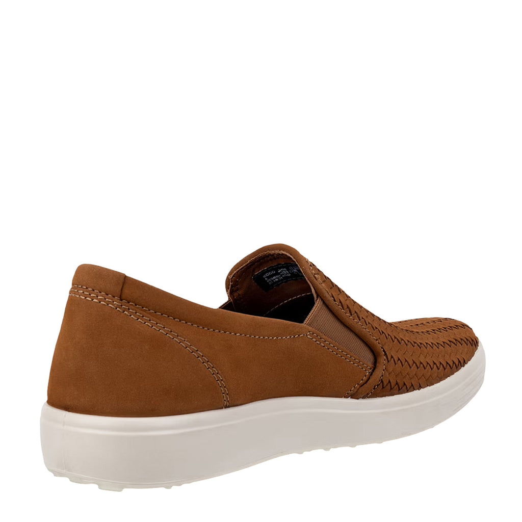 Men's Ecco Soft 7 Slip-On Sneaker CAMEL 470764-02034