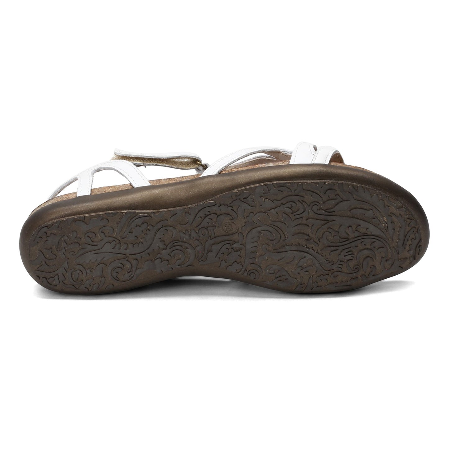 Peltz Shoes  Women's Naot Dorith Sandal White 4710-024