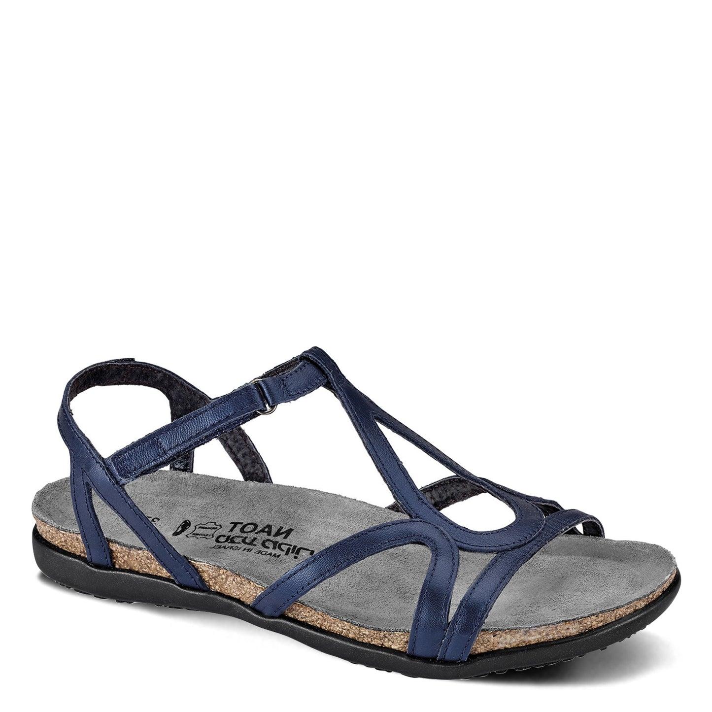 Peltz Shoes  Women's Naot Dorith Sandal Blue 4710-D11