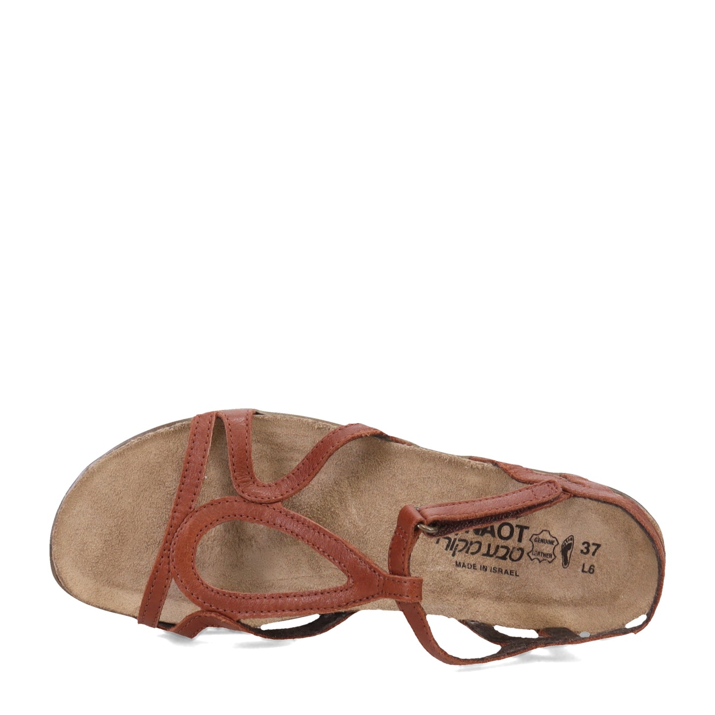 Peltz Shoes  Women's Naot Dorith Sandal CHESTNUT 4710-ED0