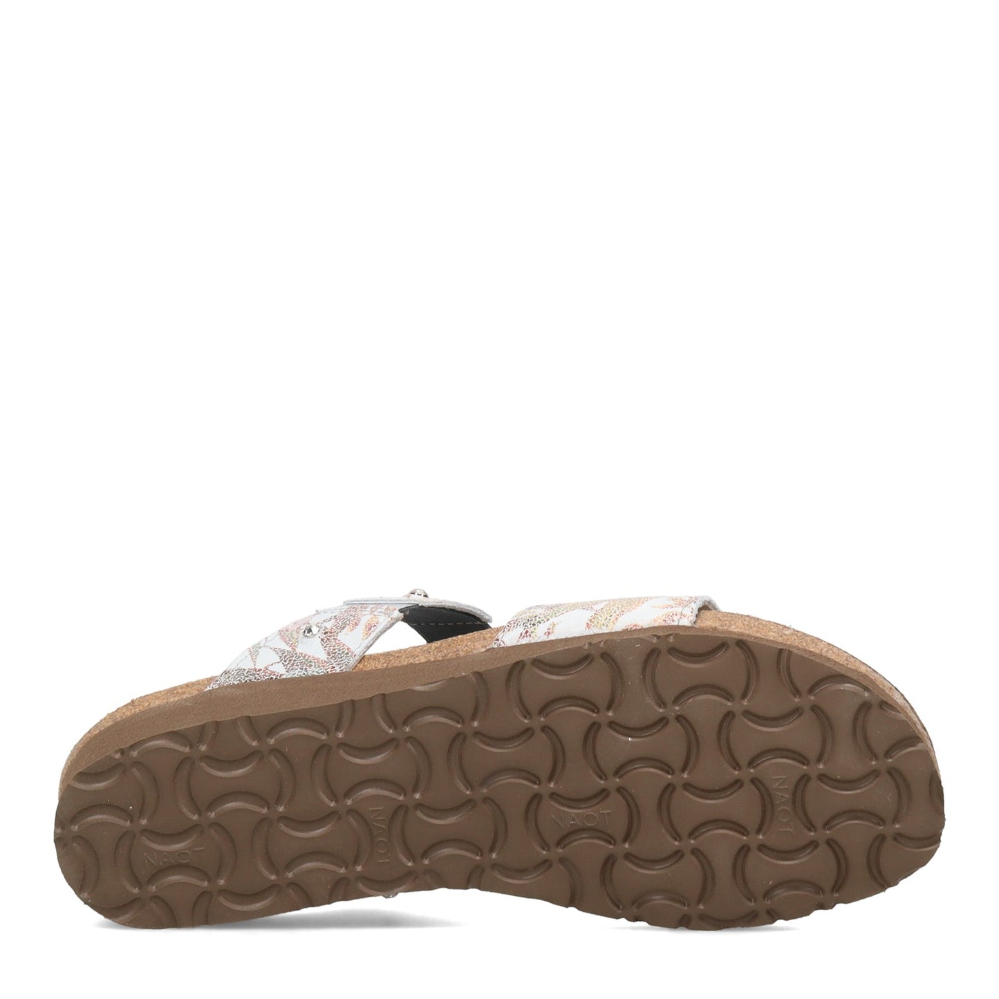Peltz Shoes  Women's Naot Ashley Sandal WHITE FLORAL 4906-HAJ