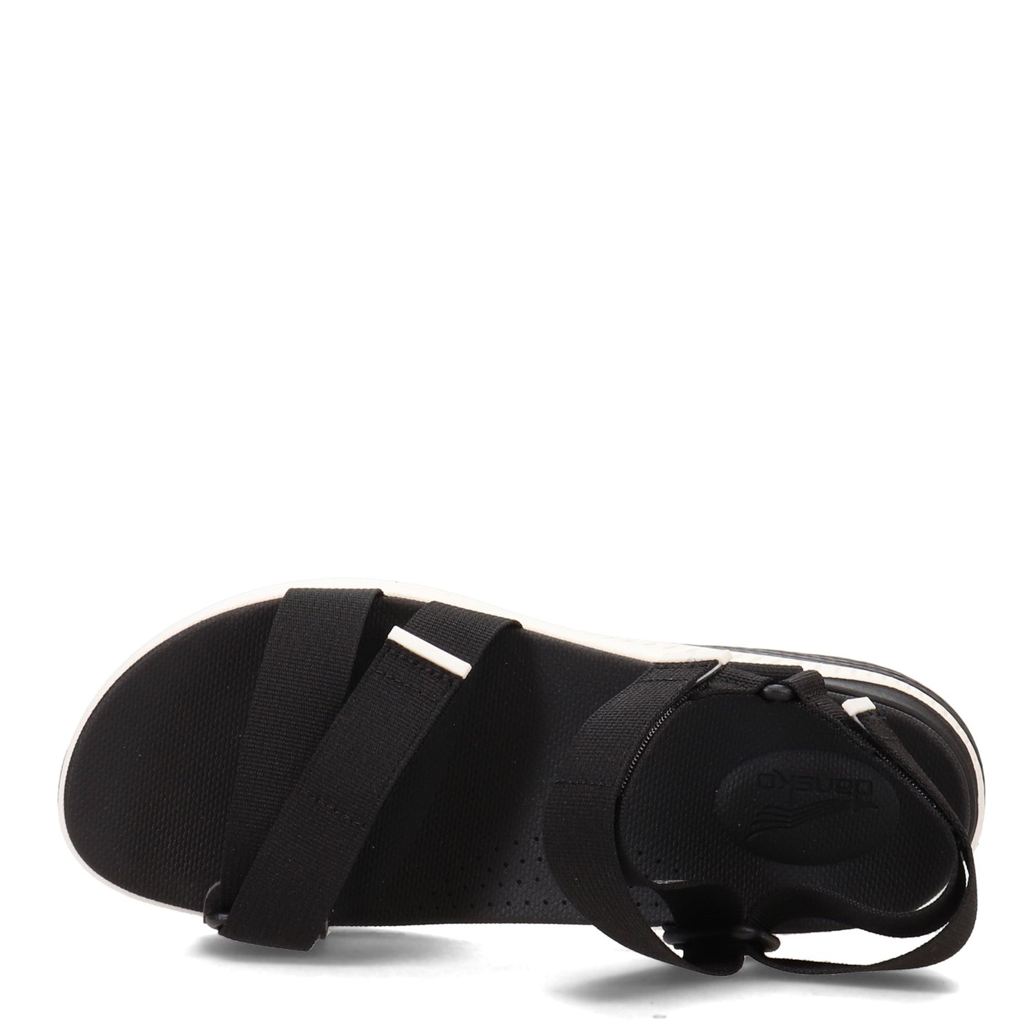 Peltz Shoes  Women's Dansko Racquel Sandal Black 4915-500200