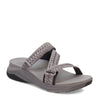 Peltz Shoes  Women's Dansko Rosette Sandal Grey 4916-941000