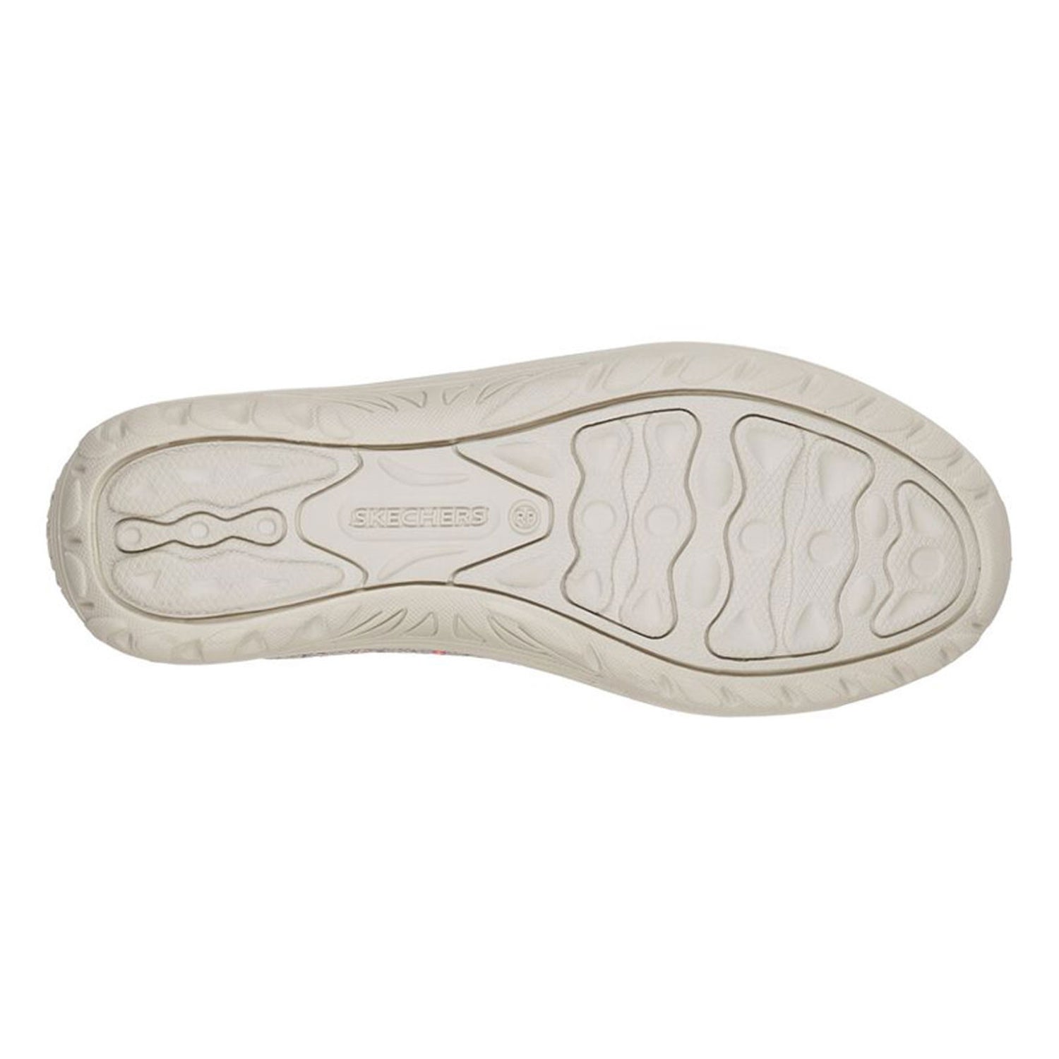 Peltz Shoes  Women's Skechers Relaxed Fit: Reggae Fest - Wicker Slip-On TAUPE 49291-TPE