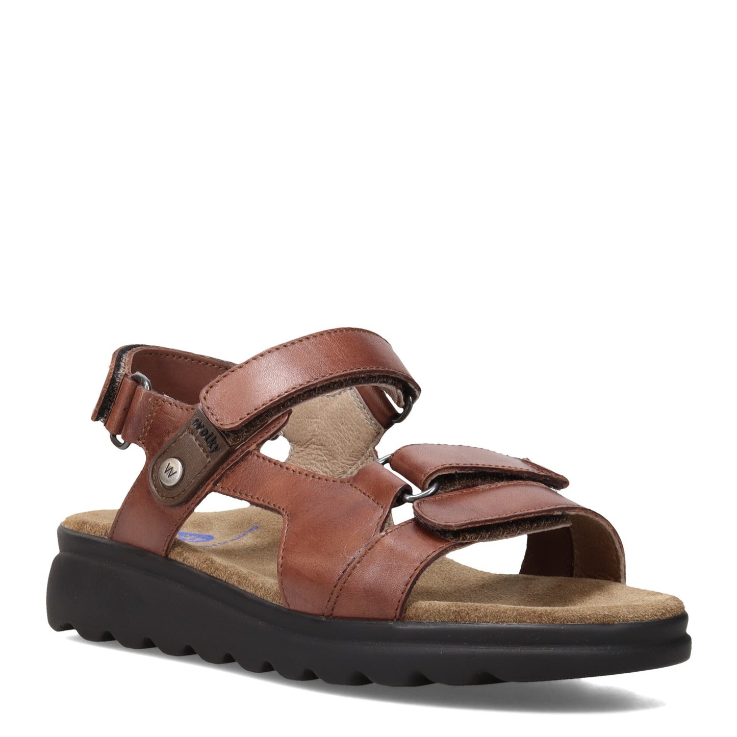 Peltz Shoes  Women's Wolky Mile Sandal COGNAC 50-430