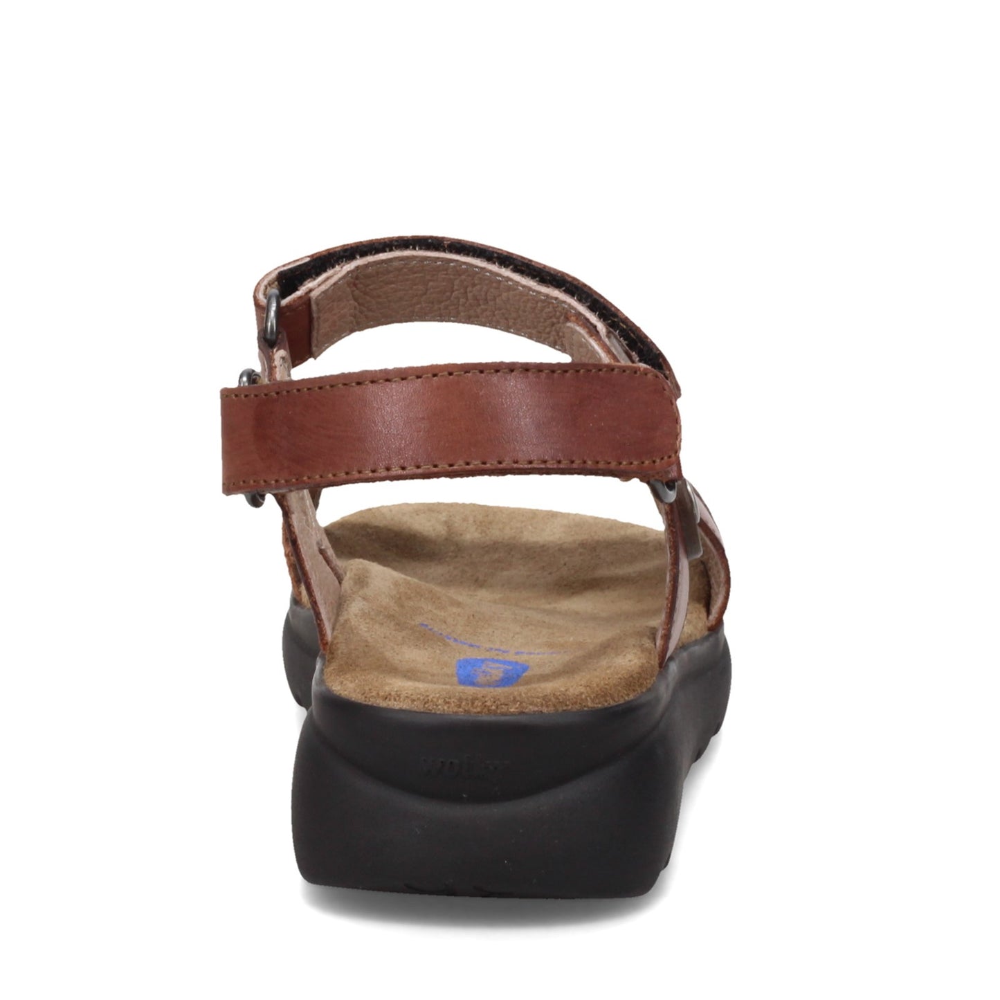 Peltz Shoes  Women's Wolky Mile Sandal COGNAC 50-430