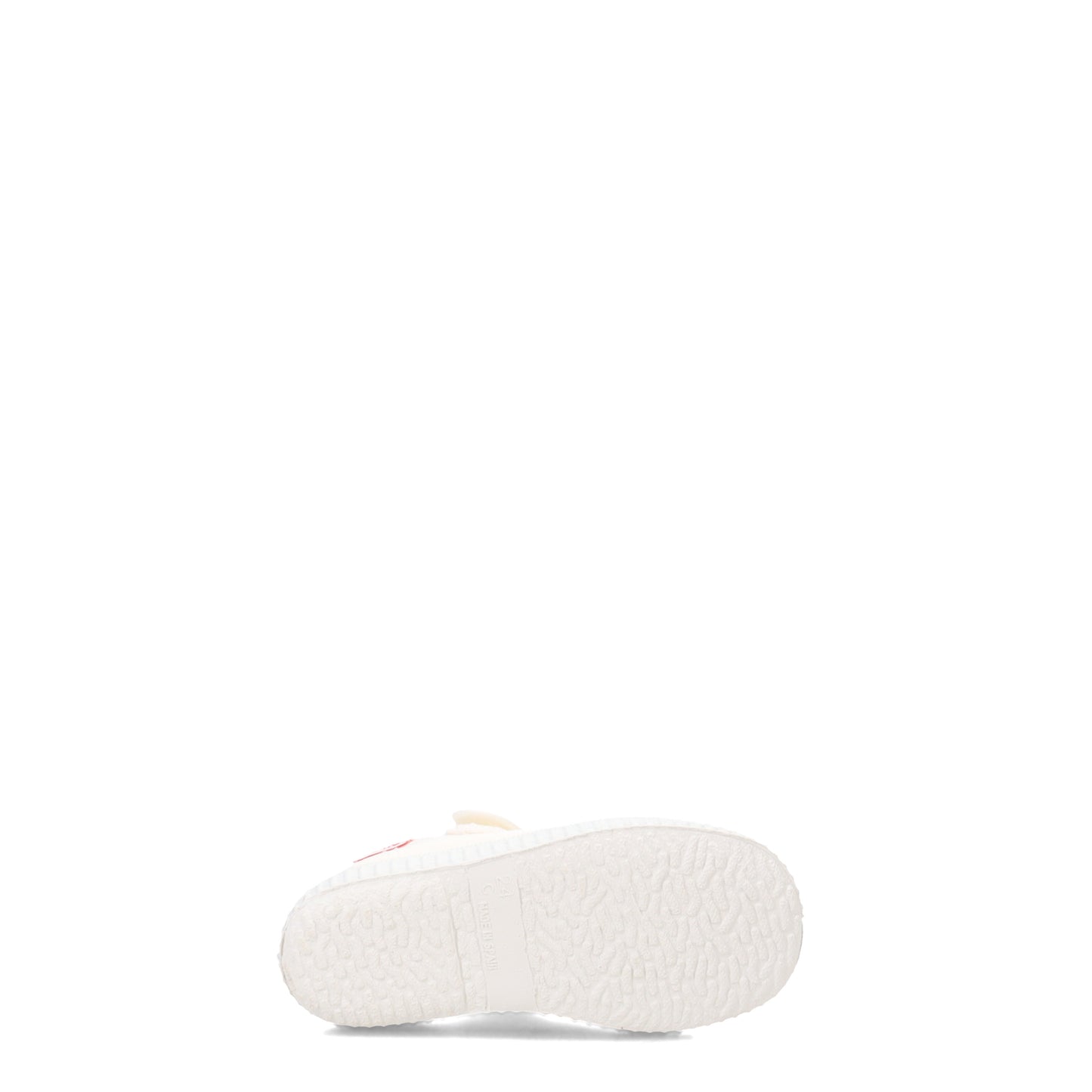 Peltz Shoes  Girl's Cienta T-Strap Sneaker - Toddler & Little Kid WHITE 50000.05