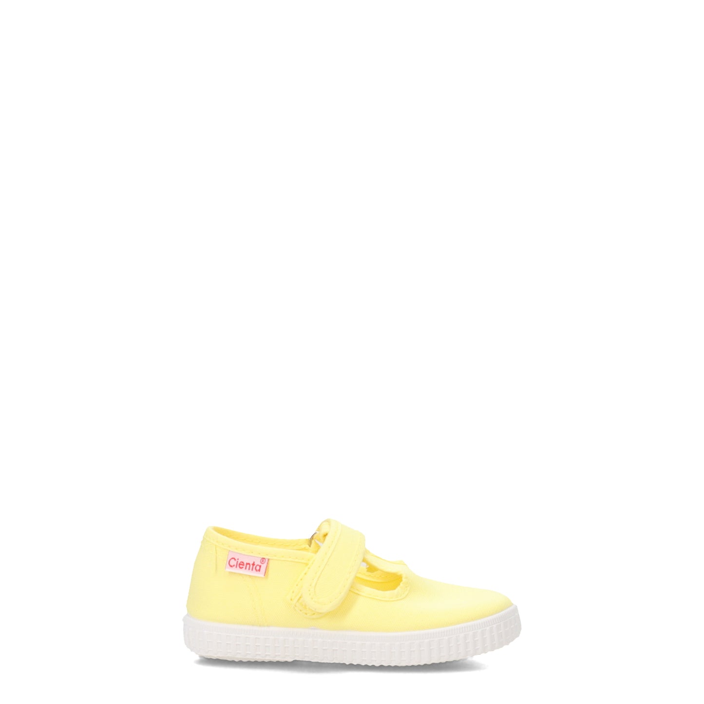 Peltz Shoes  Girl's Cienta T-Strap Sneaker - Toddler & Little Kid YELLOW 50000.167