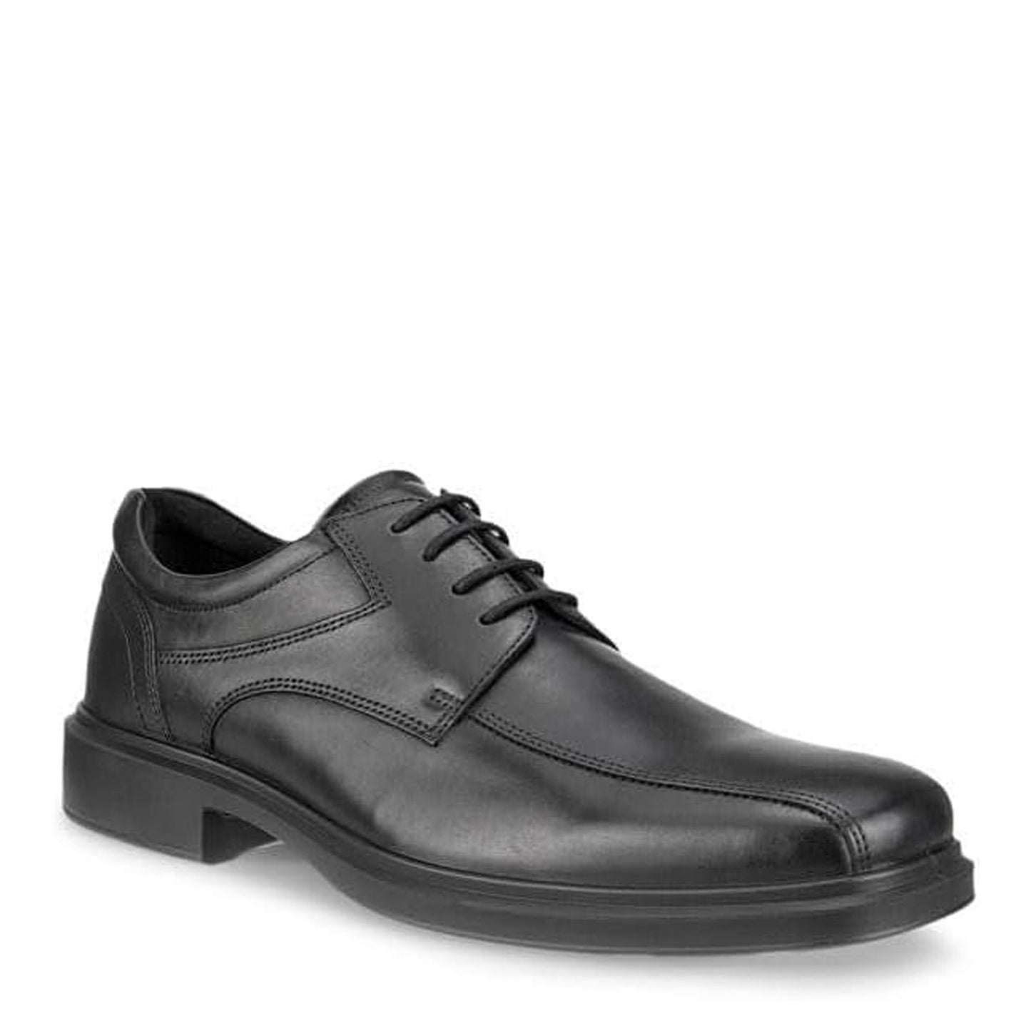 Peltz Shoes  Men's Ecco Helsinki 2.0 Bicycle Toe Oxford BLACK 500174-01001
