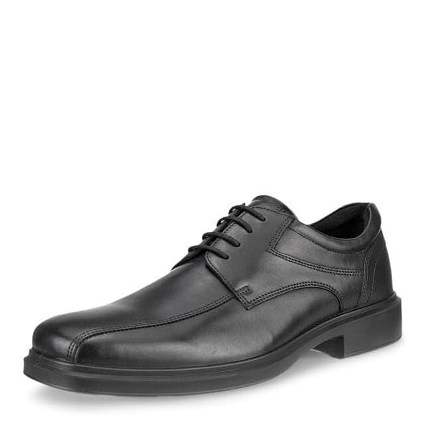 Peltz Shoes  Men's Ecco Helsinki 2.0 Bicycle Toe Oxford BLACK 500174-01001