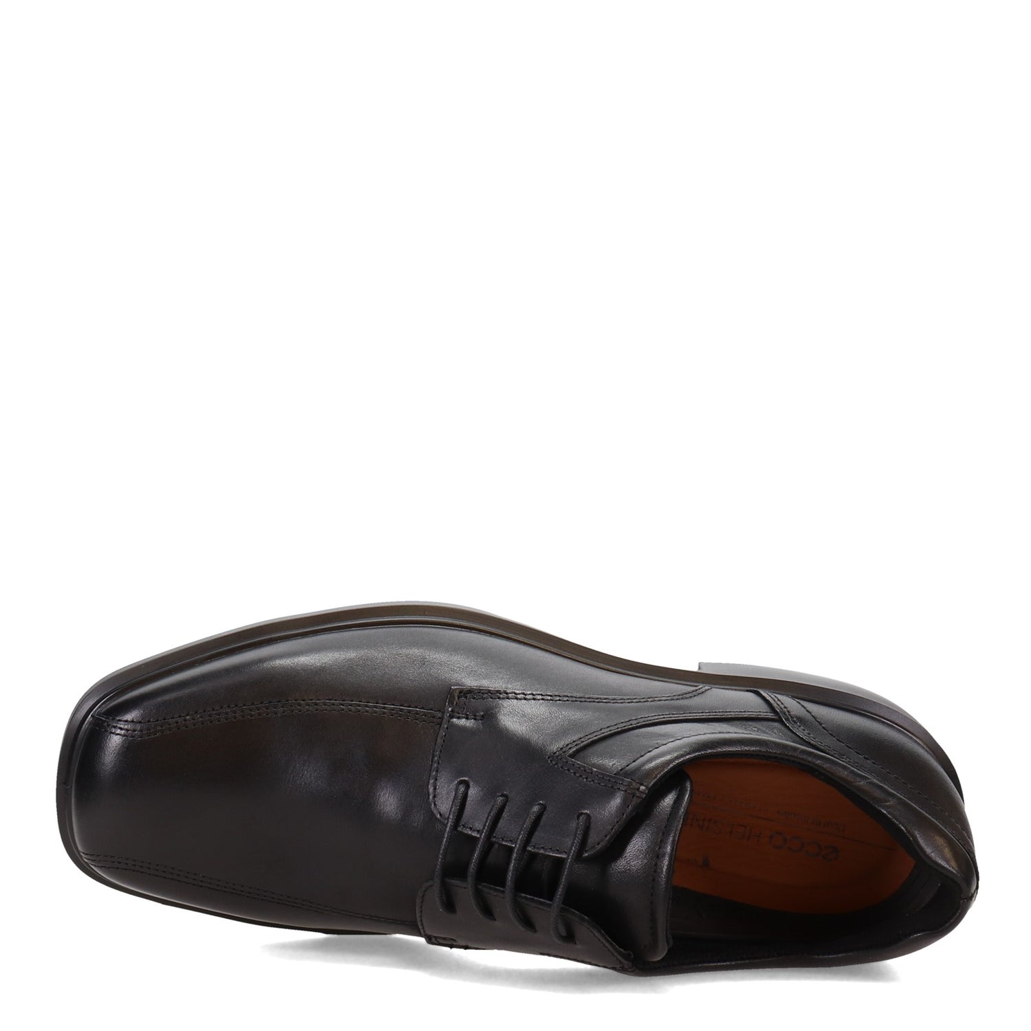 Peltz Shoes  Men's Ecco Helsinki 2.0 Bicycle Toe Oxford BLACK 500174-01001