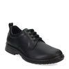 Peltz Shoes  Men's Ecco Fusion Plain Toe Oxford Black 500404-01001