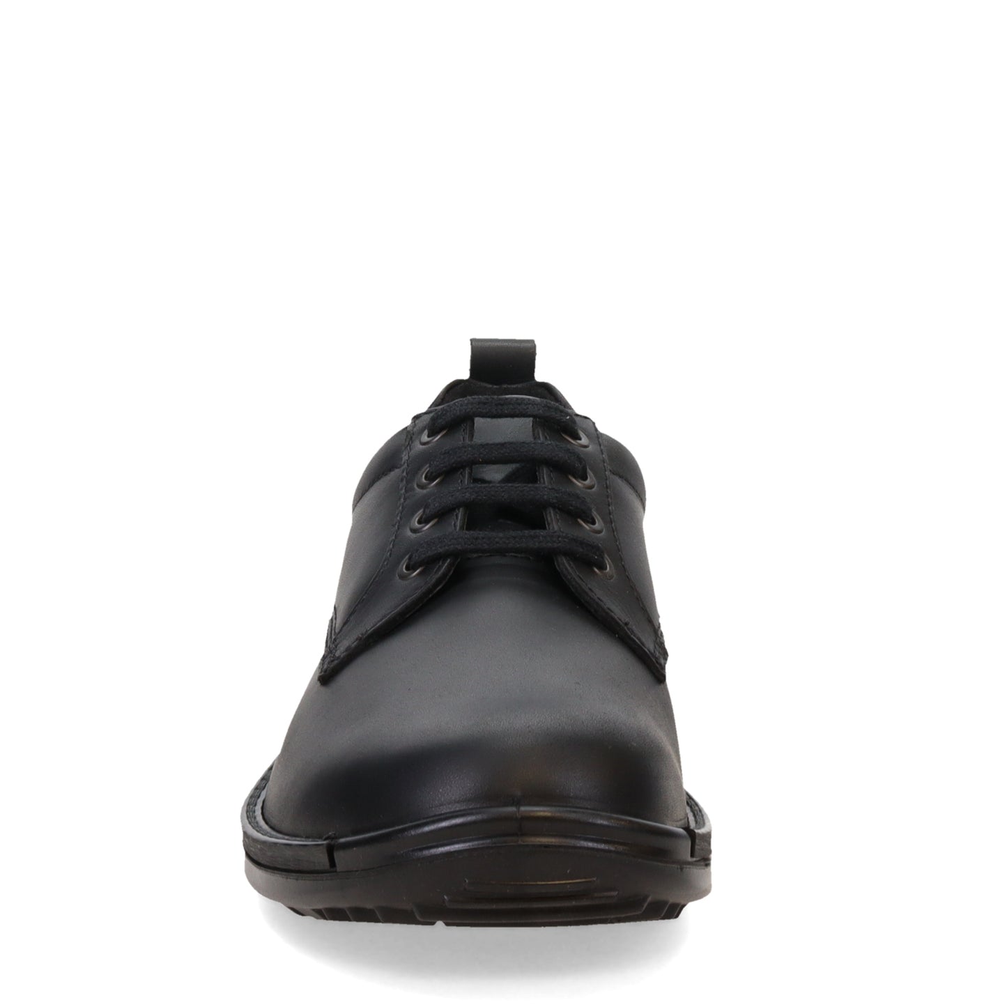 Peltz Shoes  Men's Ecco Fusion Plain Toe Oxford Black 500404-01001