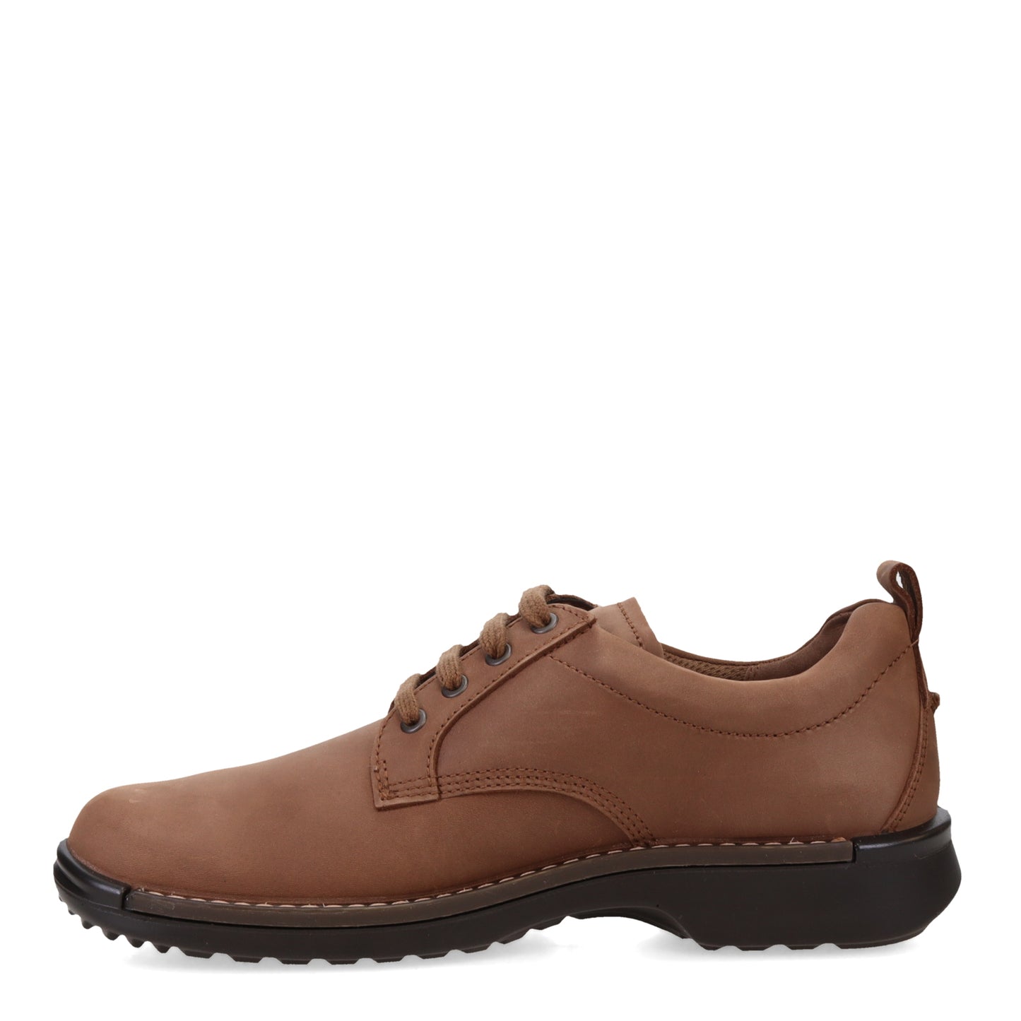 Peltz Shoes  Men's Ecco Fusion Plain Toe Oxford Cocoa Brown 500404-02482