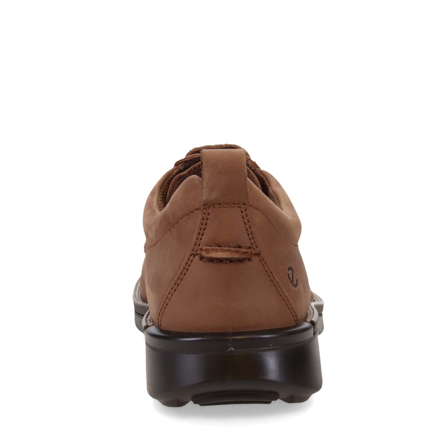 Peltz Shoes  Men's Ecco Fusion Plain Toe Oxford Cocoa Brown 500404-02482