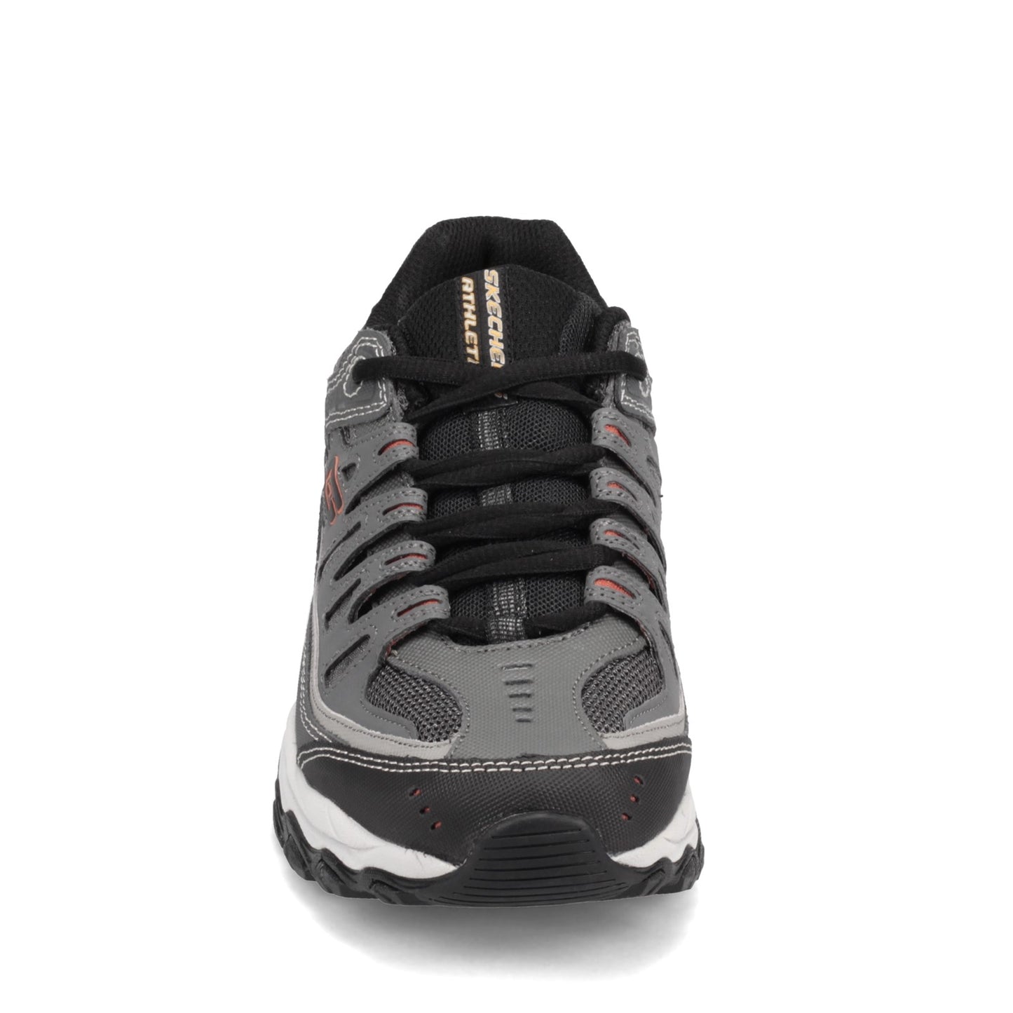 Peltz Shoes  Men's Skechers After Burn - Memory Fit Sneaker Charcoal/Gray 50125-CCGY