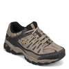 Peltz Shoes  Men's Skechers After Burn - Memory Fit Training Sneaker - Wide Width Pebble/Black 50125EWW-PBBK