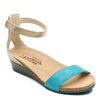 Peltz Shoes  Women's Naot Pixie Sandal AQUA 5016-PDS
