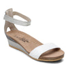 Peltz Shoes  Women's Naot Pixie Sandal White 5016-W4Q