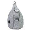 Peltz Shoes  Nupouch Pickleball Anti-Theft Rucksack Gray Paisley 50278