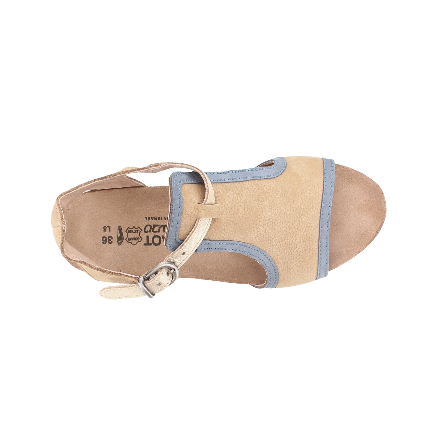 Peltz Shoes  Women's Naot Fiona Sandal NUDE 5042-SGI