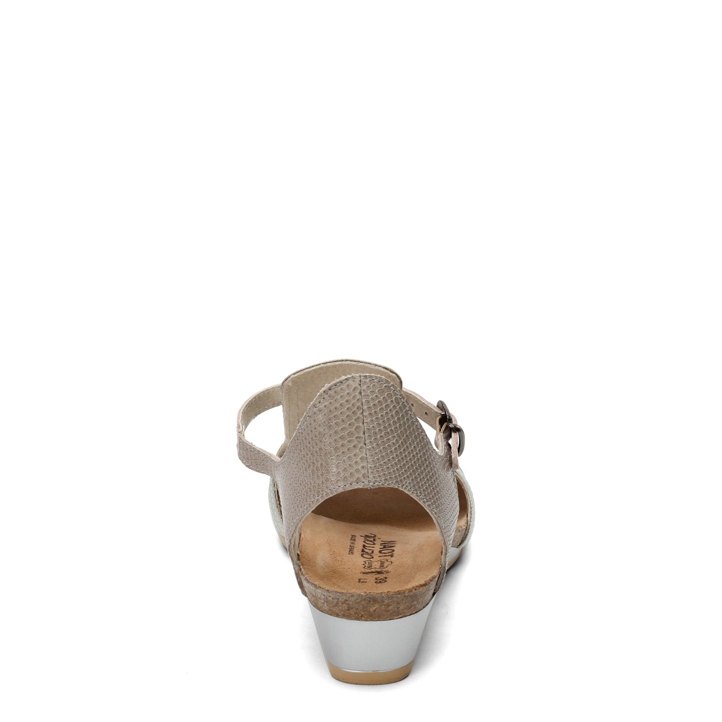 Peltz Shoes  Women's Naot Fiona Sandal BEIGE REPTILE 5042-WBQ